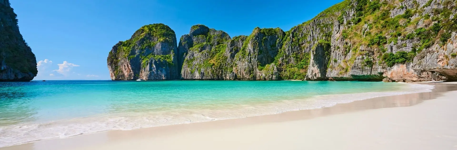 The Landscape of Maya Bay, Thailand